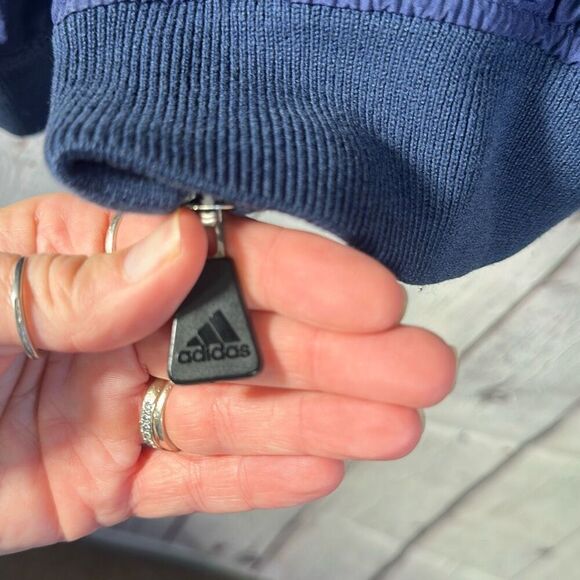 Vintage Adidas Trefoil L 90s Pullover Track Jacket size L Large - Picture 6 of 9